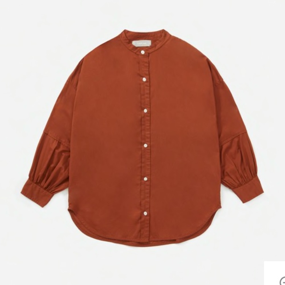 Everlane Collarless Air Shirt